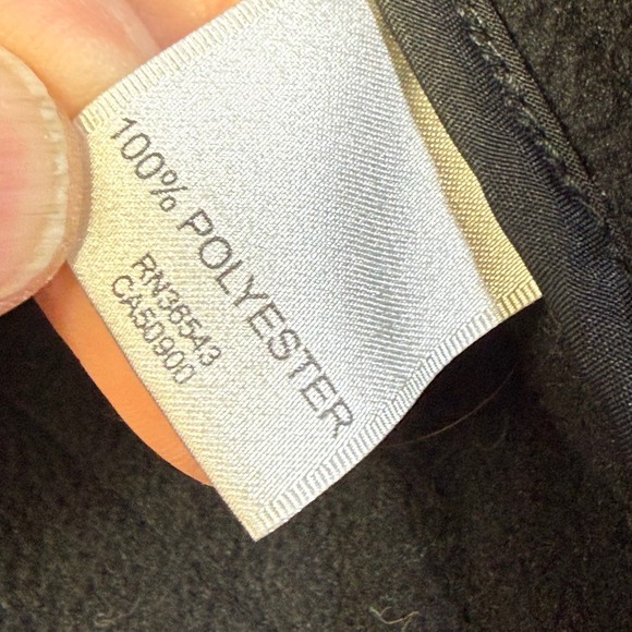 Van Heusen Quilted Vest Black Snap Front Stand Collar Pockets Size XXLarge - Picture 6 of 8